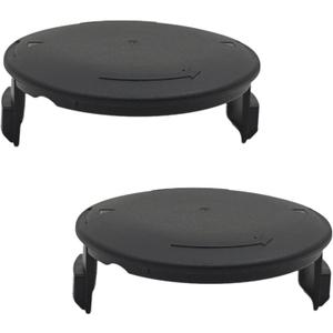 AC41HCA Weed Eater Spool Cap Cover Compatible with Homelite Electric String Trimmer UT41110 UT41112 UT41121 UT41120 UT41113 UT41122 UT41112B,Replacement Weed Whacker Parts,Black,2 Pack