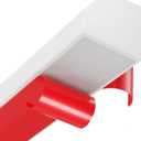 Flexible Quarter Round Molding, Peel and Stick, Corner Molding Trim, Waterproof Rubber Edge Molding Quadrilateral Trim for Wall Corner Countertops, 0.7×0.7 (White, 158Inch)