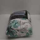 Luxury Home Collection 3 Piece King/California King Quilted Reversible Coverlet Bedspread Set Floral Printed Turquoise White Gray (Lily Turqoise)
