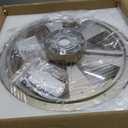 Gold Crystal Fandelier Ceiling Fan with Lights Stunning LED Chandelier Fan, Medium
