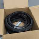 Wheelchair Rear Wheel Replacement Tire, 24 "X 1" Universal Flat-Free Polyurethane Tire,Equipped With Installation Tools, Wheelchair Accessories For All Brands(1 Pair) (Black)