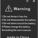 DV810 battery 1700mah battery DV810 Battery Lithium Battery Camera Battery