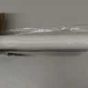 Tension Curtain Rod 51-126In(4.25-10.5Ft), Long Shower Curtain Rod for Bathroom Window Patio, No Drill Dual-End Adjustable Spring Outdoor Rod, Rust Proof Easy to Install, Rod Diameter 1.26In, White