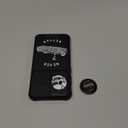 (2in1 for Samsung Galaxy S23 Plus Case for Women Cute Girls Cover Skull Skeleton Fun Funny Girly Kawaii Aesthetic Cool Black Design with Camera Cover and Ring Stand for Samsung S23 Plus Case