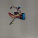 Dilwe RC Brushless ESC RC Car Parts, 120A ESC 5.3V/ 5A Bec Output Electric Speed Controller for 1/10 1/12 RC Car Boat Accessory RC Accessories