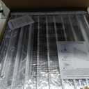 85.83-95.25" Extra Wide Baby Gate Pressure Mounted 30" Tall White