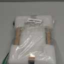 MUYE 5x7 Floating Frame Set of 2,Double Glass Rustic Photo Frame for Wall Hanging or Tabletop Standing,Also Display 4x6 or 3x5 Photo for Floating Effect,Natural