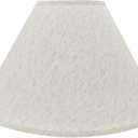 Aspen Creative 32772 Transitional Hardback Empire Shaped Spider Construction Lamp Shade in Flaxen, 18" wide (7" x 18" x 12 1/2")