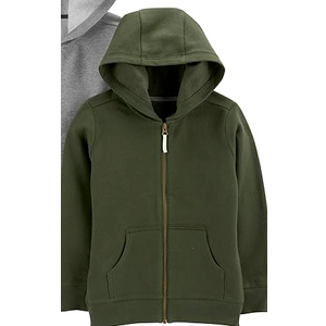 Simple Joys by Carter's Toddlers and Baby Boys' Fleece Full-Zip Hoodies, 6 y