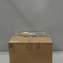 AAAAAcessories D-Shaped Chair Cushions, 2" Thick Dining Chair Pads with Ties and Removable, Machine-Washable Cover, 17" x 16", Set of 4, Oatmeal Beige