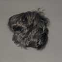 Kaneles Men's Grey Short Wig Synthetic Replacement Costume Halloween Soft Layered Natural Hair Male Wigs (Gray)