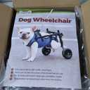 Adjustable Small Dog Wheelchair - Mobility Aid for Disabled Pets,Small Dog Wheelchair for Back Legs Leg Brace & Hip Support (Medium)