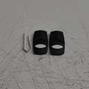 Upgraded for 1050 Stanley Linear Garage Door Opener Remote, 310Mhz 10 Dip Switch Gate Opener Multicode Remote, Replace MCS105015 105015 1082, More Stable & Secure, Small Enough Easy to Carry & Program (Black)