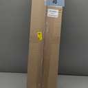 30" Slide-in Range Rear Filler Kit W10113901A with 2pcs Silicone Stove Gap Covers, Cooktop Trim Kit Between Stove and Backsplash for Whirlpool & Most Brand, 316 Stainless Steel (Black)