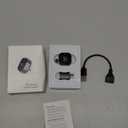 2-in-1 Wireless CarPlay & Android Auto Adapter, Plug & Play CarPlay Dongle Converts Wired to Wireless, Fast Auto-Connect, No Delay, Compact Design for iPhone & Android with USB/USB-C Port(Black)