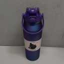 Frost Buddy 24oz Insulated Water Bottle with Straw & Chug Lid | Leak-Proof Stainless Steel | 24-Hours Cold | Sweat-Proof, Cup Holder Friendly | Ideal for Gym, Travel, Sports & Everyday Hydration (Nebula)