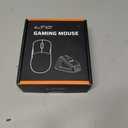 LTC GM022 Ultralight 3-Mode Wireless Gaming Mouse with RGB Charging Dock, PAW3395 26K DPI Sensor, 55G Lightweight Ergonomic Bluetooth Gaming Mouse, 5 Programmable Buttons, 80 Million Click Switch