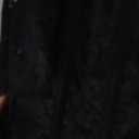 LEACOOLKEY Lacework Corset Top for Women Sexy Textured Sheer Floral Lace Bustier Going Out Lace-up Corset Overbust Top (Large, Black)