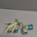 5220FR2075L And 5220FR2006H Cold & Hot Washer Water Inlet Valve Replacement for LG & Kenmore, Replace 5221ER1003A 5220FR2006L 5221ER1003C 5220FR2006Q 5221ER1003D etc.