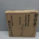 TEAMIX Wall Mounted Folding Table, Black Floating Desk for Small Spaces, Drop Leaf Dining Table for Kitchen Fold Down Laundry Shelf with Heavy-Duty Brackets (23.6"W x 11.8"D)