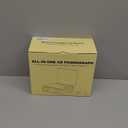 CD Player with Built-in Speakers Bluetooth Retro Portable CD Players for Home Music Player with Remote Control Headphone Jack Walnut Brown