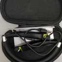 Bluetooth Headset, 2026 Upgraded Neckband Bluetooth Headphones with Retractable Earbuds, Noise Cancelling Stereo Earphones with Mic, Foldable Wireless Headphones for Sports Office with Carry Case (Black)