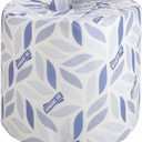 Genuine Joe Standard Bath Tissue, 3" x 4", 2-Ply, 400 Sheets/Roll, 96 Count