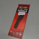 Carbon Fiber Insole 1 Pair, Rigid Thin Foot Plate Shoe Insert for Men Women, Support Turf Toe, Foot Fractures, Morton's Toe, Morton Extension, Hallux Rigidus and Limitus - Alternative to Post Op Shoe (Black-1 1 Pair (Left + Right))