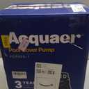 Acquaer 1/4 HP Automatic Swimming Pool Cover Pump, 2250 GPH Submersible Sump Pump with 3/4 Check Valve Adapter & 25ft Power Cord, Water Removal for Pool, Hot Tubs, Rooftops, Water Beds and more