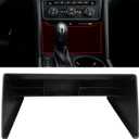 Center Console Organizer fit for VW Atlas and Cross Sport 2018 2019 2020 2021 2022 2023 Interior Storage Box Accessories (Not fit for 2024) (Black Gray)