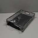 Desk Drawer Organizer, A4 Large Metal Mesh Desk Rrganizer Tray, Versatile Storage Box Set for Office Home Supplies,13 x 9 inches