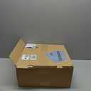 Jolux 12 Pack 5/6 Inch LED Can Lights Adjustable Recessed Retrofit Downlight,12W=60W,5000K Daylight, 800LM,Dimmable,ETL Damp Rated Replacement Recessed Lighting Install,Flat Trim, E26 Base.