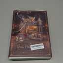 DIY Miniature Dollhouse Kit for Adults - Victorian Tiny House Building Kit with Train, LED, Music - 1:24 Scale Wooden Mini Home Prefab Gift for Christmas, Shelf Decor, Hobby Craft