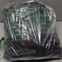 Non-Expandable Garden Hose 100 ft, Ultra Lightweight Flexible Water Hose with 10-Pattern Nozzle, Leak-Proof, High-Density Fabric, Thickened Connector, Shut-Off Valve for Yard, Lawn, Outdoor (Green)