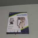 NAMSAN Dog Screen Door, Flap Opening 12 x 14 inches, Dog Door for Screen Door, Magnetic Self-Closing Large Pet Door for Sliding Door, Screen Door with Doggie Door Built in, Lockable, Black