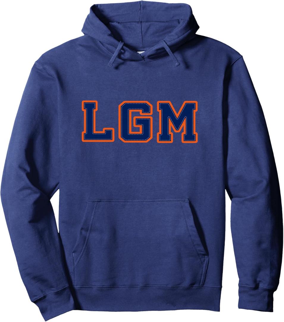 LFGM Baseball Let's Go Pullover Hoodie. L Size