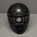 ILM Motorcycle Full Face Helmets DOT ECE for Men Women with Dual Visor Pinlock Insert Street Racing Helmet Cascos para Motos Model MF568 (X-Large, Matte Black)