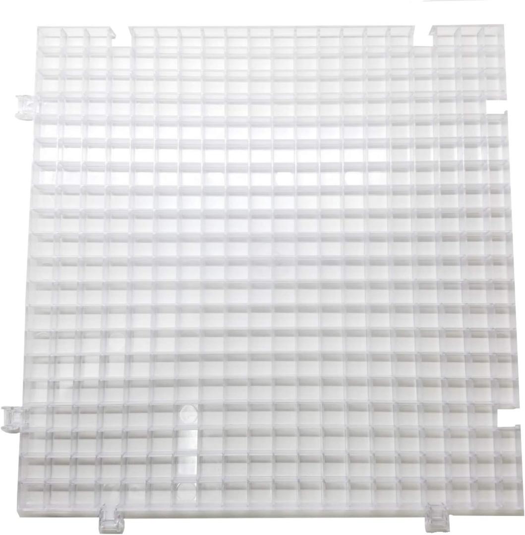 Creator's Waffle Grid 1-Pack - The Original Multi-Use Modular Grid System - Solid Bottom - Best Used for Cutting Glass, Catching Small Pieces, Contain Water, Put Under Plants, Etc. - Made in USA