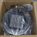 Space Heaters for Indoor Use, 1500W PTC Electric Heater with 90Adjustable Angle, Fast Safety Heat, Small Portable Heater for Office Home(Silver)