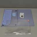 IBENZER Compatible with 2025 2024 2023 2022 MacBook Air 13 inch Case M4 A3240 M3 A3113 M2 A2681, Hardshell Case & KeyboardCover & ScreenFilm & Type-C for Mac Air 13.6, Sierra Blue, AT13-KK-SIBL+2TC