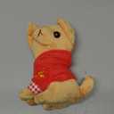 SUSHAFEN Stuffed Puppy Toy Plush Dog Doll Animal Pillow Birthday Gift Present Cute Dog Ornaments Decoration Handicraft House Desktop Decoration Prop, 17cm/ 6.7"