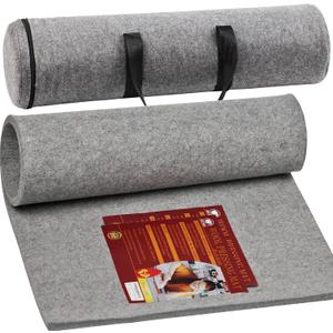 Wool Pressing Pad - 36" x 24" Quilting Ironing Pad by Savina - Take Your Quilting or Other Textile Craft to The Next Level with Professional Results