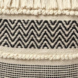 Export House Decorative Throw Pillow Covers 18x18 Set of 2 – Cotton Linen Cushion Covers – Modern Boho Farmhouse Square Accent Pillowcases for Sofa, Couch, Bed & Living Room Home Décor