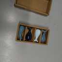 RAYNAG 4 Pack Dolphin-shaped Chopstick Rest, Ceramic Cute Chopstick Holders for Fork Spoon Kitchen Dinning Table Decoration