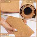 Pinkunn Cork Board Roll 94 x 48, Thick Bulletin Board Cork Sheet for Wall Dart, Crafts, DIY Projects(6 mm)