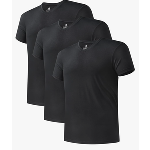 DAVID ARCHY Men's Undershirts Micro Modal Ultra Soft T-Shirts Stretch Moisture-Wicking Crewneck/V-Neck Tees for Men, 2 Pack, Large DAVID ARCHY Men's Undershirts Micro Modal Ultra Soft T-Shirts Stretch Moisture-Wicking Crewneck/V-Neck Tees for Men, 2 Pack, Large