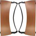 Side Shelves Big Green Egg Accessories, Composite 2 Slat Egg Mates for Large Big Green Egg with Folding Side Shelves Replacement Parts Grill & Smoker Accessories