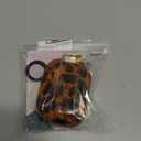 for Airpods Pro 2 /Pro 1st Generation Case with Cleaner Kit Tortoise Shell Cute Brown Leopard Cool Aesthetics Shockproof for Airpod Cover Love Keychain-Amber