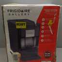 Frigidaire Gallery, 33 Lbs. Countertop Ice Maker, Nugget Shaped Ice, Stainless Steel Trim (Black)