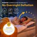 Huddle Air Bed, Luxury Inflatable Mattress with Built-in Pump, Blow Up Mattress, Inflatable Mattress, Airbed with Pump, Twin
